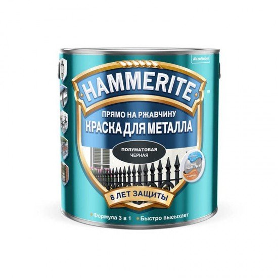 Hammerite Полуматовая 0,25л