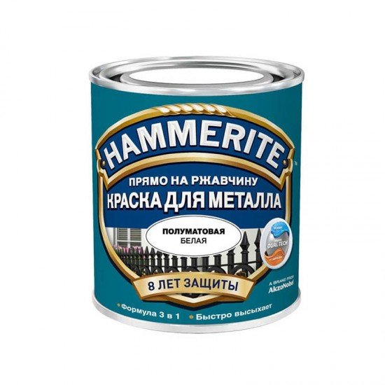 Hammerite Полуматовая 0,75л