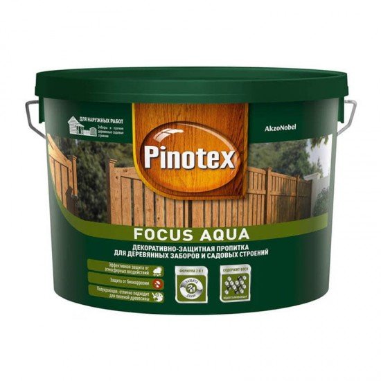 Pinotex Focus Aqua 9л