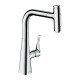 Кухонный смеситель Hansgrohe Metris Select M71 однорычажный, 240, с вытяжным душем, 2jet, sBox 73817000 Кухонный смеситель Hansgrohe Metris Select M71 однорычажный, 240, с вытяжным душем, 2jet, sBox 73817000