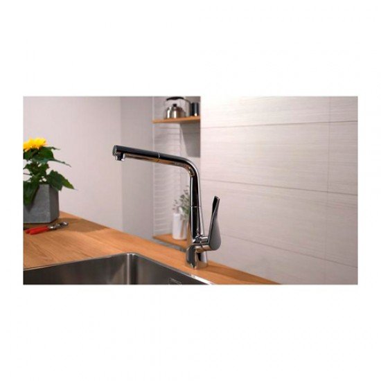 Смеситель hansgrohe Metris для кухонной мойки 14821000