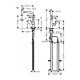 Кухонный смеситель hansgrohe Metris Select M71, однорычажный, 240, с вытяжным изливом, 1jet sBox 73802800