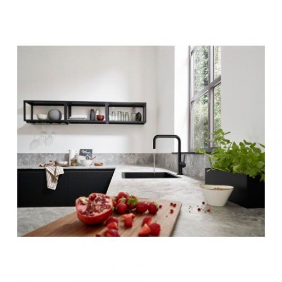 Кухонный смеситель однорычажный, U 220, 1jet Hansgrohe 72806670 Кухонный смеситель однорычажный, U 220, 1jet Hansgrohe 72806670