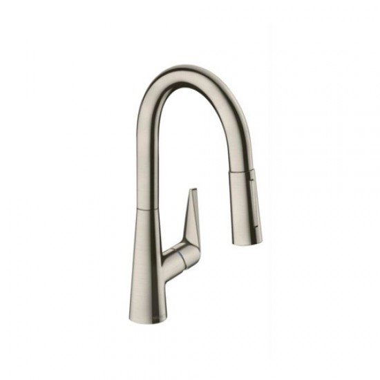 Кухонный смеситель однорычажный, 160, с вытяжным душем, 2jet Hansgrohe 73850800