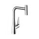 Кухонный смеситель однорычажный, 300, Eco, с вытяжным изливом, 1jet Hansgrohe 72826000 Кухонный смеситель однорычажный, 300, Eco, с вытяжным изливом, 1jet Hansgrohe 72826000