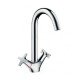 Кухонный смеситель с двумя рукоятками, 220, Eco, 1jet Hansgrohe 71283000 Кухонный смеситель с двумя рукоятками, 220, Eco, 1jet Hansgrohe 71283000