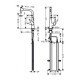 Кухонный смеситель однорычажный, 300, с вытяжным душем, 2jet, sBox Hansgrohe 73867000