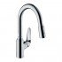 Кухонный смеситель Hansgrohe Focus M42 однорычажный, 180, с вытяжным душем, 2jet, sBox 71821000