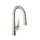 Кухонный смеситель однорычажный, 200, с вытяжным душем, 2jet Hansgrohe 72813800