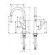Кухонный смеситель однорычажный, 260, Eco, 1jet Hansgrohe 72816000 Кухонный смеситель однорычажный, 260, Eco, 1jet Hansgrohe 72816000