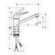Кухонный смеситель однорычажный, 100, 1jet Hansgrohe 71808000 Кухонный смеситель однорычажный, 100, 1jet Hansgrohe 71808000