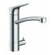 Смеситель hansgrohe Logis для кухонной мойки с запорным вентилем для посудомоечной машины 71834000