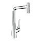 Кухонный смеситель Hansgrohe Metris Select M71 однорычажный, 320 с вытяжным душем, 2jet 73820000