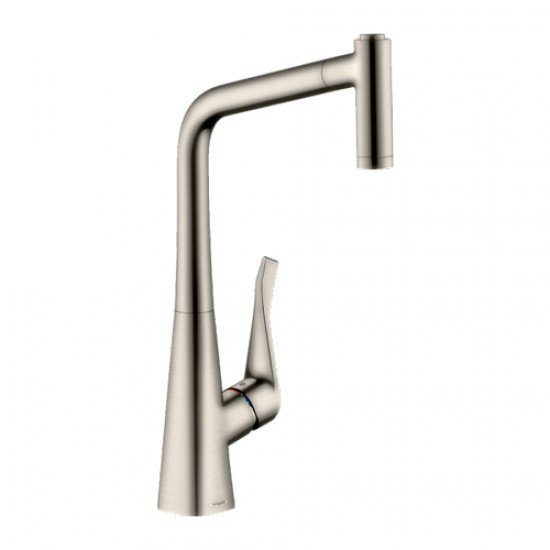 Смеситель hansgrohe Metris для кухонной мойки 14820800 Смеситель hansgrohe Metris для кухонной мойки 14820800