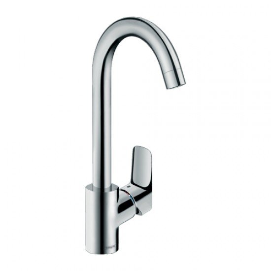 Кухонный смеситель Hansgrohe Logis M31 однорычажный, 260, Eco, 1jet 71861000