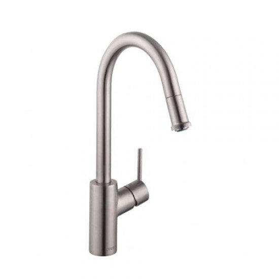 Кухонный смеситель однорычажный, 260, с вытяжным изливом, 1jet, sBox Hansgrohe 73864800 Кухонный смеситель однорычажный, 260, с вытяжным изливом, 1jet, sBox Hansgrohe 73864800