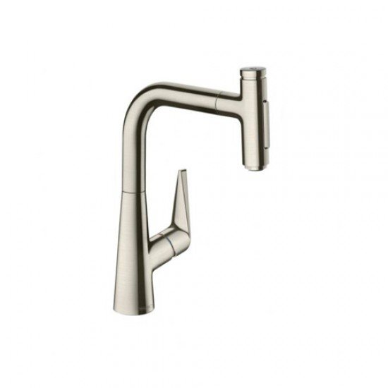 Кухонный смеситель однорычажный, 220, с вытяжным душем, 2jet, sBox Hansgrohe 73868800 Кухонный смеситель однорычажный, 220, с вытяжным душем, 2jet, sBox Hansgrohe 73868800