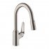 Кухонный смеситель Hansgrohe Focus M42 однорычажный, 180, с вытяжным душем, 2jet, sBox 71821800