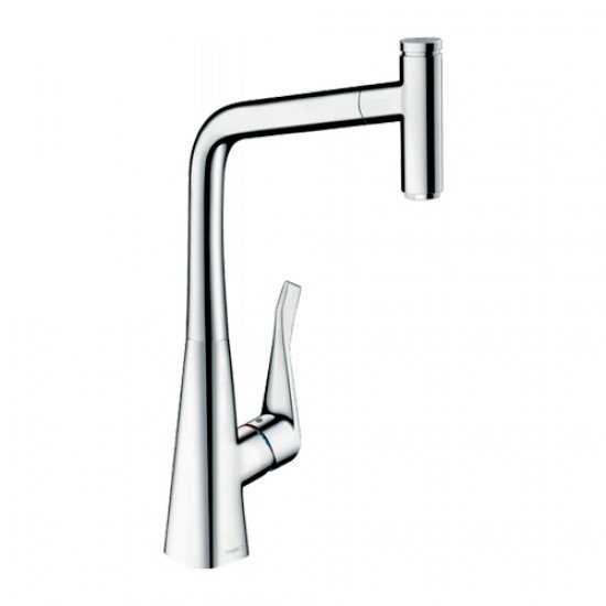Смеситель hansgrohe Metris Select для кухонной мойки 14884000 Смеситель hansgrohe Metris Select для кухонной мойки 14884000