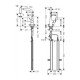 Кухонный смеситель Hansgrohe Metris M71 однорычажный, 220, с вытяжным душем, 2jet 73800000 Кухонный смеситель Hansgrohe Metris M71 однорычажный, 220, с вытяжным душем, 2jet 73800000