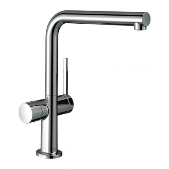 Кухонный смеситель Hansgrohe однорычажный, 270, с запорным вентилем, 1jet 72827000 Кухонный смеситель Hansgrohe однорычажный, 270, с запорным вентилем, 1jet 72827000