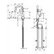 Кухонный смеситель Hansgrohe Focus M42 однорычажный, 180, с вытяжным душем, 2jet, sBox 71821800