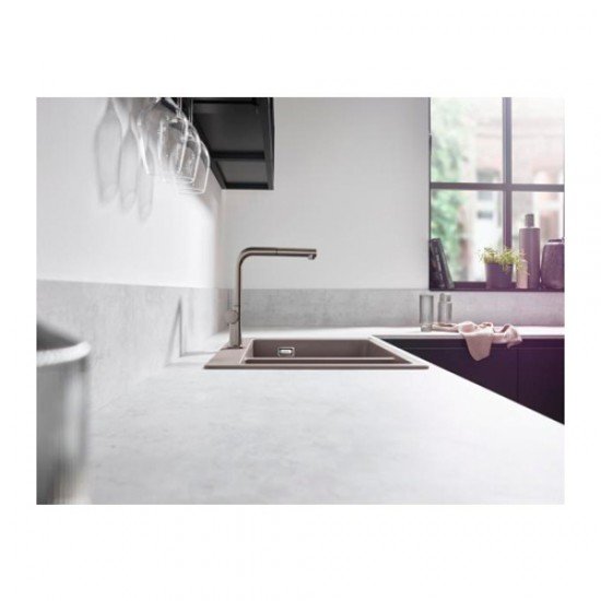 Кухонный смеситель однорычажный, 270, с вытяжным изливом, 1jet Hansgrohe 72808800 Кухонный смеситель однорычажный, 270, с вытяжным изливом, 1jet Hansgrohe 72808800