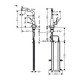 Кухонный смеситель Hansgrohe Metris M71 однорычажный, 320, Eco, с вытяжным изливом, 1jet, sBox 73828000 Кухонный смеситель Hansgrohe Metris M71 однорычажный, 320, Eco, с вытяжным изливом, 1jet, sBox 73828000