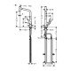 Кухонный смеситель Hansgrohe Metris Select M71 однорычажный, 320, Eco, с вытяжным изливом, 1jet, sBox 73807000 Кухонный смеситель Hansgrohe Metris Select M71 однорычажный, 320, Eco, с вытяжным изливом, 1jet, sBox 73807000