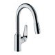 Кухонный смеситель Hansgrohe Focus M42 однорычажный, 180, Eco, с вытяжным душем, 2jet 71862000 Кухонный смеситель Hansgrohe Focus M42 однорычажный, 180, Eco, с вытяжным душем, 2jet 71862000