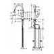 Кухонный смеситель однорычажный, 200, Eco, с вытяжным душем, 2jet, sBox Hansgrohe 73876000