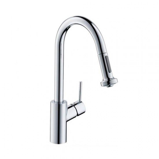 Кухонный смеситель однорычажный, 200, Eco, с вытяжным душем, 2jet, sBox Hansgrohe 73879000