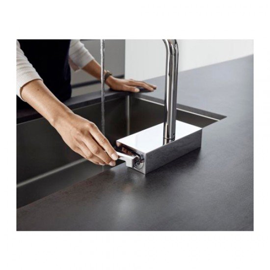 Кухонный смеситель однорычажный, 250, с вытяжным душем, 2jet Hansgrohe 73836800