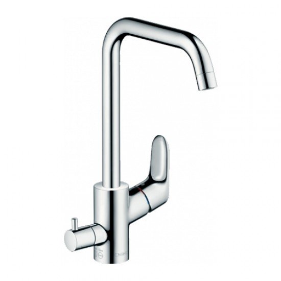 Смеситель hansgrohe Focus E2 для кухонной мойки с запорным вентилем для посудомоечной машины 31823000 Смеситель hansgrohe Focus E2 для кухонной мойки с запорным вентилем для посудомоечной машины 31823000