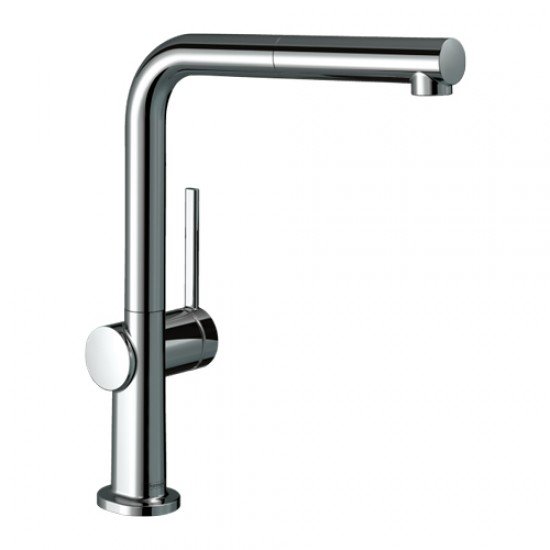 Кухонный смеситель Hansgrohe Talis M54 однорычажный, 270, Eco, с вытяжным изливом, 1jet 72845000 Кухонный смеситель Hansgrohe Talis M54 однорычажный, 270, Eco, с вытяжным изливом, 1jet 72845000