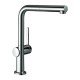 Кухонный смеситель Hansgrohe Talis M54 однорычажный, 270, Eco, с вытяжным изливом, 1jet 72845000 Кухонный смеситель Hansgrohe Talis M54 однорычажный, 270, Eco, с вытяжным изливом, 1jet 72845000