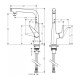 Кухонный смеситель однорычажный, 300, Eco, 1jet Hansgrohe 72825000