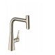Кухонный смеситель hansgrohe Metris Select M71, однорычажный, 240, с вытяжным изливом, 1jet sBox 73802800