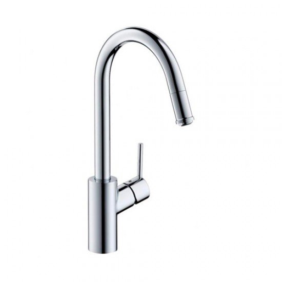Кухонный смеситель однорычажный, 260, Eco, с вытяжным изливом, 1jet, sBox Hansgrohe 73878000