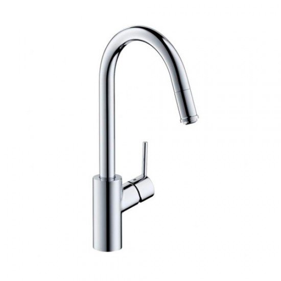 Кухонный смеситель однорычажный, 260, с вытяжным изливом, 1jet, sBox Hansgrohe 73864000