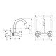 Смеситель hansgrohe Logis Classic для кухонной мойки 71286000 Смеситель hansgrohe Logis Classic для кухонной мойки 71286000