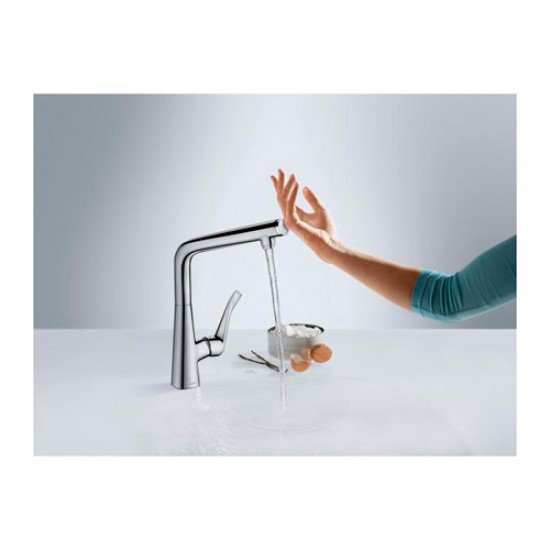 Смеситель hansgrohe Metris для кухонной мойки 14821000