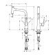 Смеситель hansgrohe Metris Select для кухонной мойки 14857800