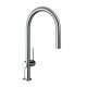 Кухонный смеситель однорычажный, 210, с вытяжным изливом, 1jet, sBox Hansgrohe 72803000