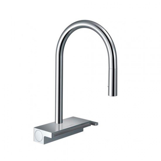 Кухонный смеситель однорычажный, 170, с вытяжным душем, 3jet Hansgrohe 73837000 Кухонный смеситель однорычажный, 170, с вытяжным душем, 3jet Hansgrohe 73837000