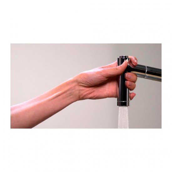 Смеситель hansgrohe Metris для кухонной мойки 14820000 Смеситель hansgrohe Metris для кухонной мойки 14820000