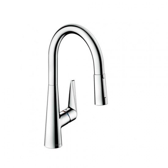 Кухонный смеситель однорычажный, 200, Eco, с вытяжным душем, 2jet Hansgrohe 72817000 Кухонный смеситель однорычажный, 200, Eco, с вытяжным душем, 2jet Hansgrohe 72817000