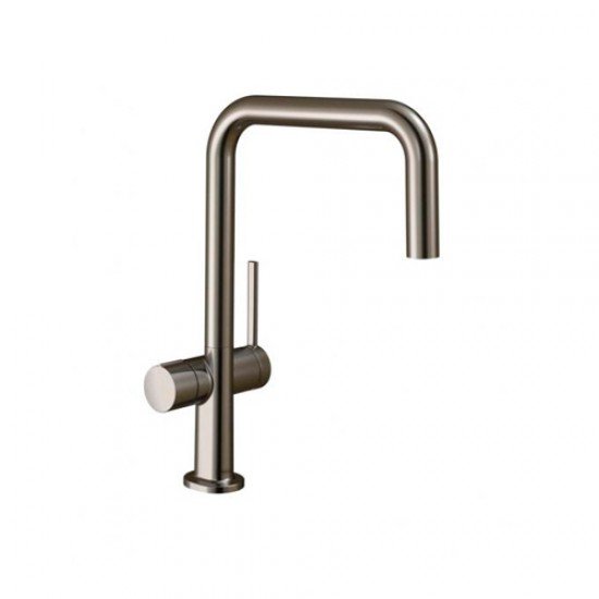Кухонный смеситель однорычажный, U 220, с запорным вентилем, 1jet Hansgrohe 72807800 Кухонный смеситель однорычажный, U 220, с запорным вентилем, 1jet Hansgrohe 72807800
