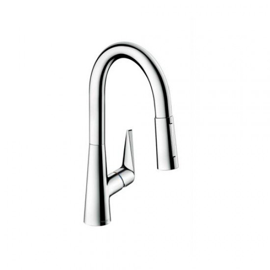 Кухонный смеситель однорычажный, 160, с вытяжным душем, 2jet Hansgrohe 73850000 Кухонный смеситель однорычажный, 160, с вытяжным душем, 2jet Hansgrohe 73850000