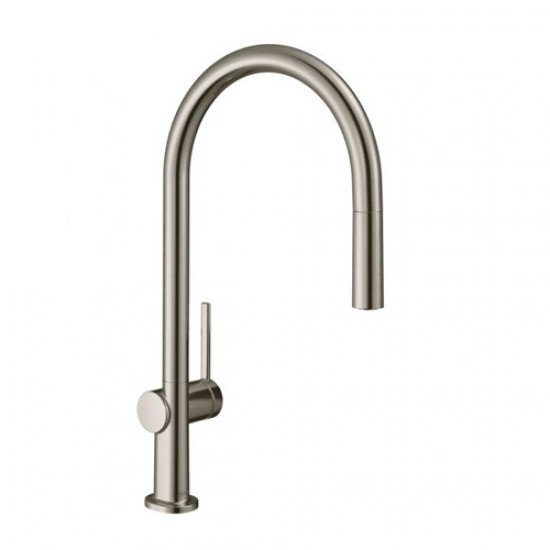 Кухонный смеситель однорычажный, 210, с вытяжным изливом, 1jet, sBox Hansgrohe 72803800